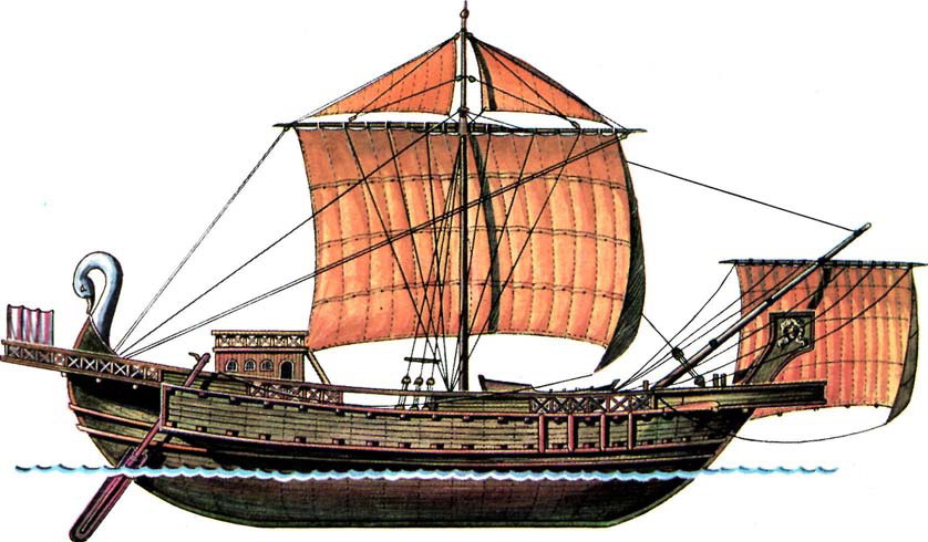 Римская торговый корабль